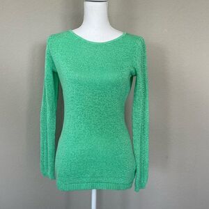 Rachel Zoe Cable Knit Cotton Sweater